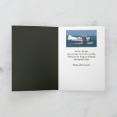 アニバーサードフレンドスモールブッシュ飛行機 カード (内部)