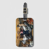 アニバーレカラッチザコロネーションヴァージン ラゲッジタグ (正面縦)