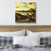 アニバーレカラッチ – 魚釣り, Before 1596 Art キャンバスプリント (インサイチュ (寝室))