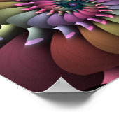 アニマアウラカラフルサイケデリック ポスター (角)