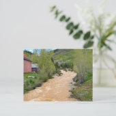 アニマス川、シルバートン、コロラド ポストカード (スタンド正面)