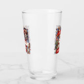 アニマルおもしろいファン誕生日名Cartoonを追加 タンブラーグラス (左)