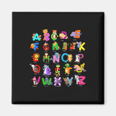 アニマルアブ学ツ幼稚園先生 マグネット (正面)