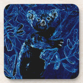 アニマルアートかわいいコアラベア コースター (正面)