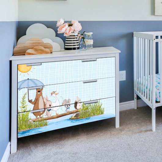 アニマルウォークデカップージティッシュペーパー 薄葉紙