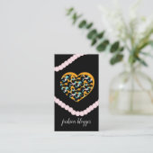 アニマルウーマン美しいファッショニスタブロガープランナー部 名刺 (スタンド正面)