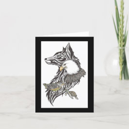 アニマルガイド付き父の日 カード