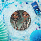 アニマルキングダムオートクチュールヘビ ペーパープレート (パーティー)