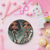 アニマルキングダムオートクチュールヘビ ペーパープレート (パーティー)