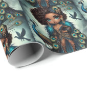 アニマルキングダムオートクチュール孔雀 ラッピングペーパー (ロールコーナー)