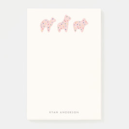 アニマルクッキーパレードキッドのポスト – イチゴ ポストイット