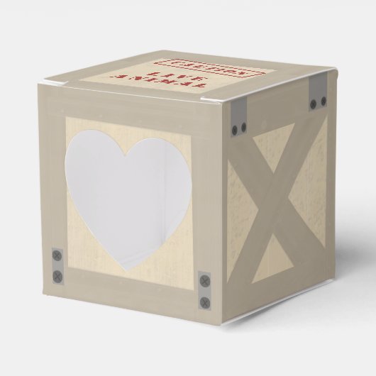 アニマルクレート動物園ジャングル誕生日 フェイバーボックス (正面サイド)