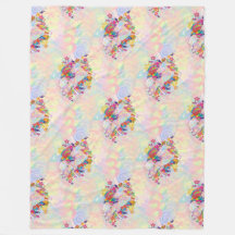 アニマルクールパターン – フラワーパワーユニコーン1