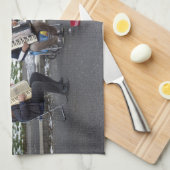 アニマルコンサート キッチンタオル (四つ折り)