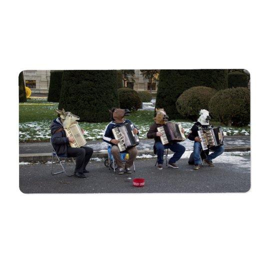 アニマルコンサート ラベル (正面)