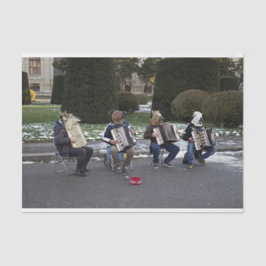 アニマルコンサート 薄葉紙 (正面)