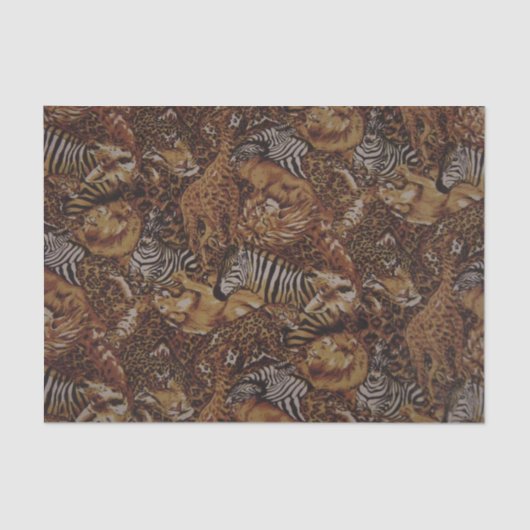 アニマルサファリジャングル 薄葉紙 (正面)