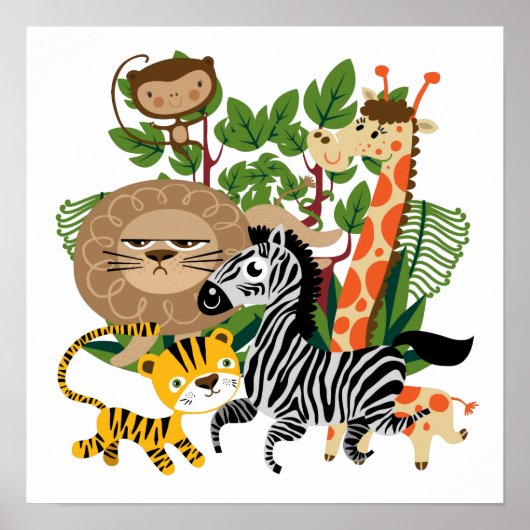 アニマルサファリ ポスター (正面)
