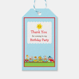 アニマルサーカストレインギフトラベル ギフトタグ