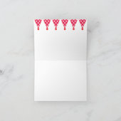 アニマルサーカストレインノートカード カード (内部)