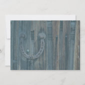 アニマルシェルターサンキュー写真テンプレートカード 招待状 (裏面)