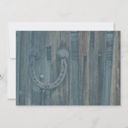 アニマルシェルターサンキュー写真テンプレートカード 招待状 (裏面)