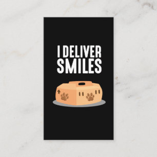 アニマルシェルター養子縁組用ペット輸送箱 名刺