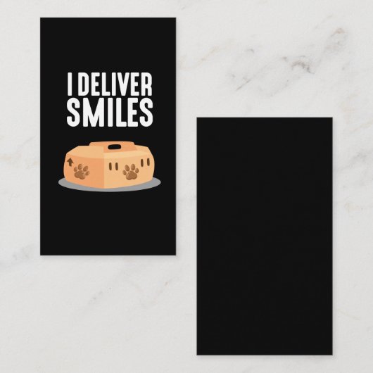 アニマルシェルター養子縁組用ペット輸送箱 名刺 (正面/裏面)