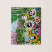 アニマルジグソーパズル子どもパズル ジグソーパズル (縦)