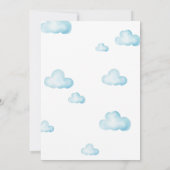 アニマルスクールバス誕生日パーティー 招待状 (裏面)