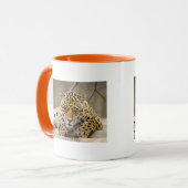 アニマルズサファリジャングルオフィスパーティーシャワー誕生日 マグカップ (正面左)