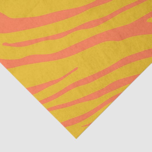 アニマルタイガープリントキッズティーントロピカルギフトおもしろい 薄葉紙 (詳細)