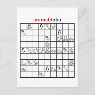 アニマルドク水中競技 ポストカード