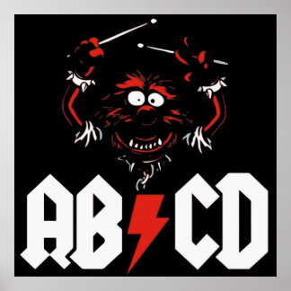 アニマルドラマーACDC ポスター