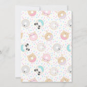 アニマルドーナツバーチャル誕生日パーティー 招待状 (裏面)