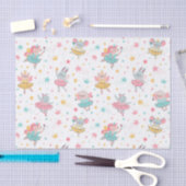 アニマルバレリーナティッシュペーパー 薄葉紙 (クラフト)