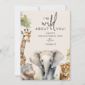 アニマルバレンタインデーは大好き シーズンカード (正面)