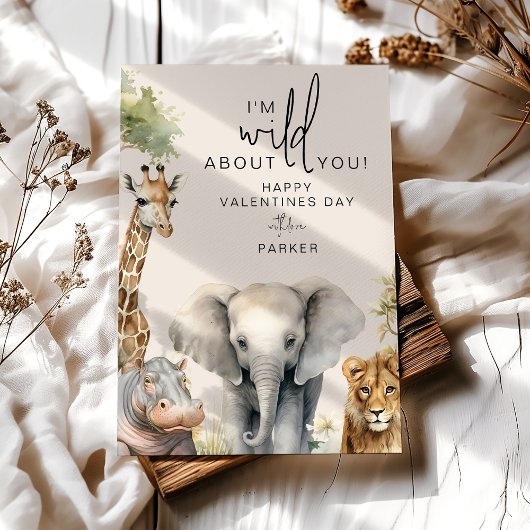 アニマルバレンタインデーは大好き シーズンカード