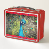 アニマルバードオモフクロウ（個人名） メタルランチボックス (正面)
