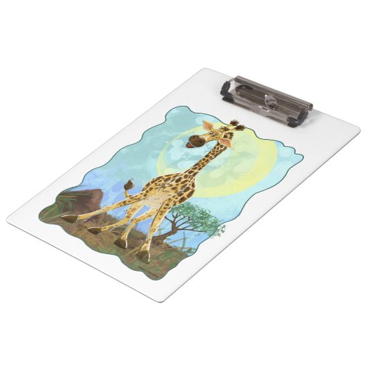 アニマルパレードキリン クリップボード (アングル)