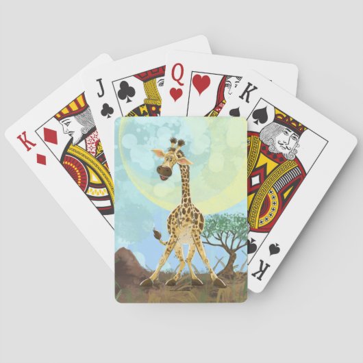 アニマルパレードキリン トランプ (裏面)