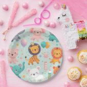 アニマルパレード紙プレート ペーパープレート (パーティー)