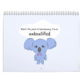 アニマルパン：悲しい労働者版 カレンダー (カバー)