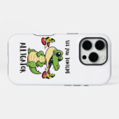 アニマルパーティー　アリゲーター iPhoneケース (裏面横)