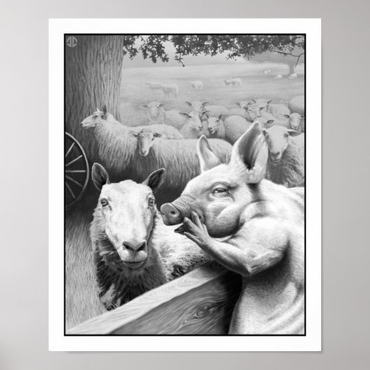 アニマルファーム – Squealer ポスター (正面)