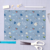 アニマルフレンズ「バイバディ」冬のパターン 薄葉紙 (クラフト)