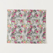 アニマルプリントが付いているパターン タペストリー (正面(横))