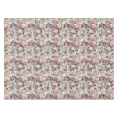 アニマルプリントが付いているパターン テーブルクロス (正面(横))