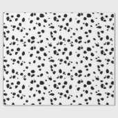 アニマルプリントのダルマチア人 ラッピングペーパー (フラット)