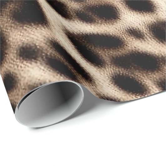 アニマルプリントのテクスチャ毛皮の毛皮のチーテアヒョウ柄 ラッピングペーパー (ロールコーナー)